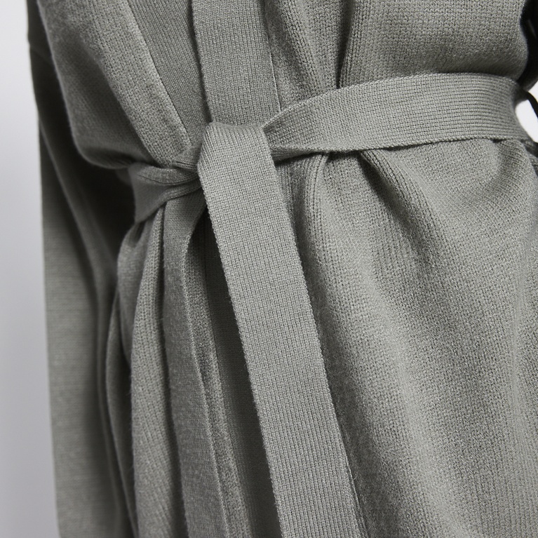 Tie waist knit cardigan "Colette"